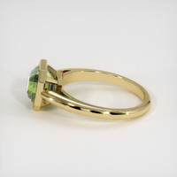 2.27 Ct. Bi Color Sapphire Ring, 10K Yellow Gold 4