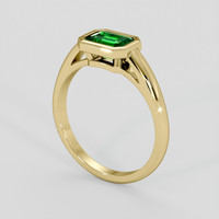 1.04 Ct. Tsavorite Garnet Ring, 10K Yellow Gold 2