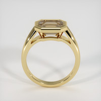 2.51 Ct. Brown Sapphire Ring, 10K Yellow Gold 3