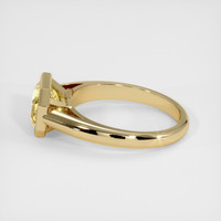 2.56 Ct. Yellow Sapphire Ring, 10K Yellow Gold 4