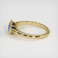 0.94 Ct. Gemstone Ring, 14K Yellow Gold 4