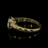 1.20 Ct. Gemstone Ring, 14K Yellow Gold 4