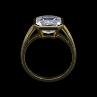 2.92 Ct. Gemstone Ring, 14K Yellow Gold 3