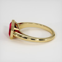 2.23 Ct. Ruby Ring, 14K Yellow Gold 4