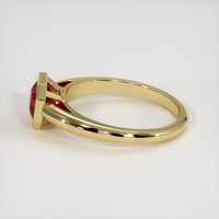 1.25 Ct. Ruby Ring, 14K Yellow Gold 4