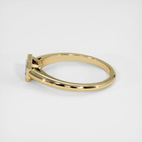 0.54 Ct. Sapphire Ring, 14K Yellow Gold 4