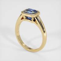 2.01 Ct. Sapphire Ring, 14K Yellow Gold 2
