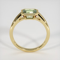 1.76 Ct. Green Sapphire Ring, 14K Yellow Gold 3