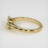 1.76 Ct. Green Sapphire Ring, 14K Yellow Gold 4