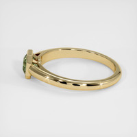 0.72 Ct. Sapphire Ring, 14K Yellow Gold 4