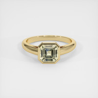 2.21 Ct. Sapphire Ring, 14K Yellow Gold 1