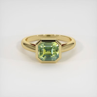 2.27 Ct. Bi Color Sapphire Ring, 18K Yellow Gold 1