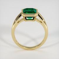 1.83 Ct. Emerald Ring, 18K Yellow Gold 3