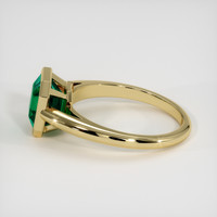 1.83 Ct. Emerald Ring, 18K Yellow Gold 4