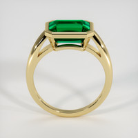 2.65 Ct. Emerald Ring, 18K Yellow Gold 3