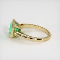 2.34 Ct. Emerald Ring, 18K Yellow Gold 4