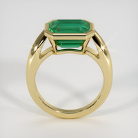 4.00 Ct. Emerald Ring, 18K Yellow Gold 3