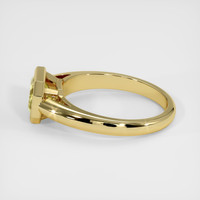 1.24 Ct. Sapphire Ring, 18K Yellow Gold 4