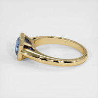 2.01 Ct. Sapphire Ring, 18K Yellow Gold 4
