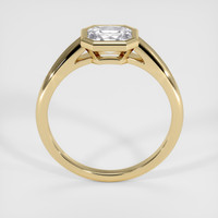 1.32 Ct. White Sapphire Ring, 18K Yellow Gold 3