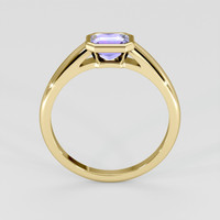 1.16 Ct. Violet Sapphire Ring, 18K Yellow Gold 3