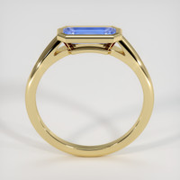 1.08 Ct. Blue Sapphire Ring, 18K Yellow Gold 3