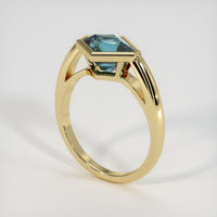 2.40 Ct. Sapphire Ring, 18K Yellow Gold 2