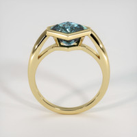 2.40 Ct. Sapphire Ring, 18K Yellow Gold 3