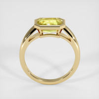 3.26 Ct. Bi Color Sapphire Ring, 18K Yellow Gold 3