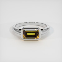 2.48 Ct. Gemstone Ring, 14K Yellow & White 1
