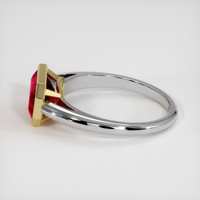 2.23 Ct. Ruby Ring, 14K Yellow & White 4