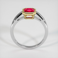 1.03 Ct. Ruby Ring, 14K Yellow & White 3