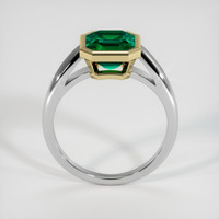 1.83 Ct. Emerald Ring, 18K Yellow & White 3