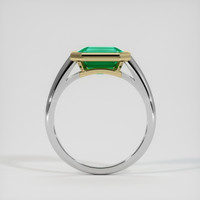 1.88 Ct. Emerald Ring, 18K Yellow & White 3