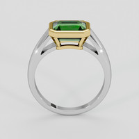 2.04 Ct. Green Tourmaline Ring, 18K Yellow & White 3