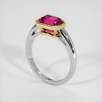 1.98 Ct. Gemstone Ring, 18K Yellow & White 2