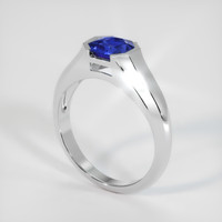 1.47 Ct. Sapphire Ring, Platinum 950 2