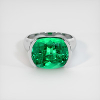 7.80 Ct. Emerald   Ring, Platinum 950 1