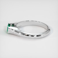 0.98 Ct. Emerald Ring, Platinum 950 4