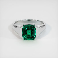 2.16 Ct. Emerald   Ring, Platinum 950 1