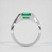 2.30 Ct. Emerald Ring, Platinum 950 3