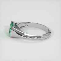 2.30 Ct. Emerald Ring, Platinum 950 4