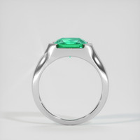 2.69 Ct. Emerald Ring, Platinum 950 3