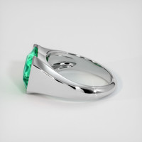 2.69 Ct. Emerald Ring, Platinum 950 4