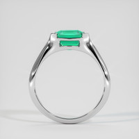 2.10 Ct. Emerald Ring, Platinum 950 3