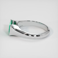 2.10 Ct. Emerald Ring, Platinum 950 4