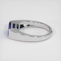 2.25 Ct. Blue Sapphire Ring, Platinum 950 4
