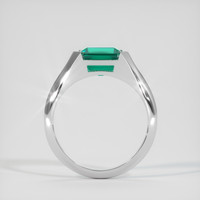 2.72 Ct. Emerald Ring, Platinum 950 3