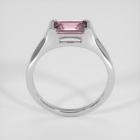 1.24 Ct. Pink Sapphire Ring, Silver 3