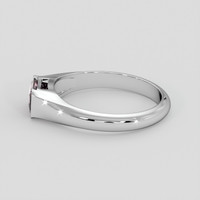 1.52 Ct. Pink Sapphire Ring, Silver 4